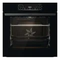 Gorenje 738415 OptiBake BOS 6737 E13BG Einbau-Backofen / 77L / Heißluft/ExtraSteam/GentleClose & Open/Bratenthermometer/AirFry/Pizzamode 300°C/PerfectGrill/ChildLook/Teleskopauszüge/schwarz