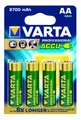 Varta Professional NiMH Akku AA Mignon 2700 mAh 4er Pack
