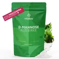 Vitabay D-Mannose Pulver aus Birke - 100 g veganes Pulver - Frei von Zusatzstoffen - Vegan - Vorrat für ca. 1,5 Monate
