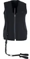 Covalliero Reitweste Kerbl Airbag-Weste Manege schwarz, Erwachsene Größe XS, incl. Kartusch