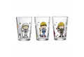 Ritzenhoff & Breker Kinderbecher Berufe Jungen Kindergläser 205 ml 3er Set, 3-tlg., Glas
