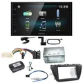 Kenwood DMX-125DAB Bluetooth MP3 USB DAB+ iPod Einbauset für Suzuki SX4 S-Cross