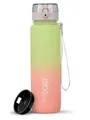 720°DGREE Trinkflasche Trinkflasche uberBottle Multicolour softTouch mit Sieb mint/blush 1l