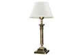 Licht-Erlebnisse Nachttischlampe PELIEL, ohne Leuchtmittel, 166 NachtTischlampe Messing helles Bronze Jugendstil Lampe