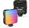 LED Videoleuchte, Rollei Lumis Mini RGB Kamera Licht 360 
