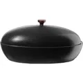 ASA Brottopf, black KITCHENA 18 x 32 cm, H. 16,5 cm - Schwarz