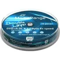 MediaRange MR466 DVD-Rohling 8,5 GB DVD+R DL 10 Stück(e)