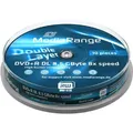 MEDIARANGE 1 x DVD+R DL - 8.5 GB ( 240 Min. ) 8x - Spin # MR466#PK1