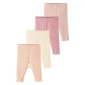 Next Leggings Baby-Leggings im 4er-Pack (4-tlg) rosa 80-86 (12-18 Mon.)