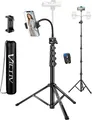 Victiv 197cm Hoch Handy Stativ, Flexibel Overhead Smartphone Stativ, mit 25cm