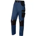 PARKSIDE PERFORMANCE® Herren Arbeitsbundhose (58, Blau/Schwarz)