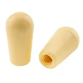 Musiclily Pro Metrisch 3,5mm 3-Weg Toggle Schalter Knopf für Korea Epiphone Les Paul E-Gitarre, Creme(2er Set)
