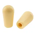 Musiclily Pro 2Pcs Cream Metric Thread Guitar 3 Way Switch Tips For Epiphone LP