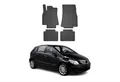 OMAC Auto-Fußmatten für Mercedes B Klasse W245 2005-2011 Schwarz 4 tlg (4 St), Antirutsch,Wasserfest,Einfache Installation