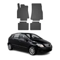 OMAC Gummi Fußmatten für Mercedes B Klasse W245 2005-2011 Automatten Schwarz 4x