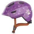ABUS Fahrradhelm Abus Smiley 3 0 Fahrradhelm Baby und Kleinkinderhelm M purple star