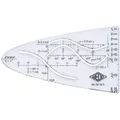 WEDO Parabelschablone transparent