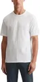 Marc O'Polo Herren 51556 Herren T Shirt mit Rundhals Ausschnitt bequemes Oberteil aus Bio Baumwolle klassisches Kurzarmshir, 100, XXL EU