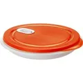 Rotho Mikrowellenteller XL Clever 1,2, Papaya