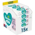 PAMPERS Feuchte Tücher Sensitive 15x80, 1200 Stück