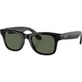 Ray-Ban Meta RW 4006 Wayfarer Sonnenbrille, G15-Grün, AI Glasses