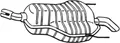 BOSAL 185-647 ENDSCHALLDÄMPFER FÜR OPEL VAUXHALL