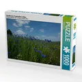 CALVENDO Puzzle Cornflowers Faszination in Blau 1000 Teile Puzzle quer | Lege-Größe cm Foto-Puzzle für glückliche Stunden