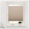 LICHTBLICK ORIGINAL Wabenplissee Thermo-Plissee Klemmfix ohne Bohren, Verdunkelung, verspannt, verdunkelnd, ohne Bohren, verspannt, Klemmfix, energiesparend, Thermo-beschichtet beige 65 cm x 130 cm