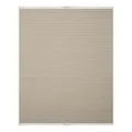 Lichtblick Thermo-Plissee Klemmfix, ohne Bohren, verspannt, Wabenplissee, Blickdicht, Hitzeschutz, Klemmträger, Energie und Heizkosten sparen Creme, 65 cm x 130 cm (B x L)