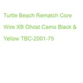 Turtle Beach Rematch Core Wire XB Ghost Camo Black & Yellow TBC-2001-75