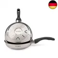 Bratpfanne 20cm, antihaftbeschichtete Induktions-Pfanne, Premium Beschichtung, h