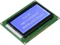 Joy-it LCD-Display Weiß Blau 128 x 64 Pixel (B x H x T) 93 x 70 x 12 mm (LCD128x64SPI)