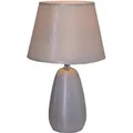 Näve Tischleuchte Simply Ceramics aus Keramik 37 cm Silber