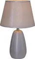 Näve Leuchten Tischleuchte SIMLY CERAMICS mit E14 Tischleuchte SIMLY CERAMICS mit E14 Tischleuchten - Keramik Tischleuchte "SIMLY CERAMICS" H: 37cm, Tischlampe im Klassik Stil, ausKeramik in silber, 37 cm hoch, Maße 10 x 10 cm, E14-Fassung – Schnurschalter