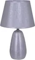 NÄVE Tischleuchte "SIMPLY CERAMICS", silber (silberfarben), 1, Ø 23cm H: 37cm