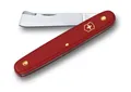 Victorinox Okuliermesser Kombi, Garten Schweizer Taschenmesser, Gärtner und Floristen, Klinge, gerade, Rindenlöser, rot