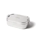 ECO Brotbox Goodies Box - Brotdose 1400ml - Lunchbox aus Edelstahl Rechteckig - BPA-frei - spülmaschinenfeste Vesperbox