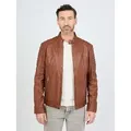 JCC Bikerjacke 51155 braun M (48)