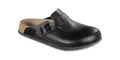 BIRKENSTOCK Clog Boston SL Größe 42 W. Normal schwarz Obermaterial: Leder EN ...