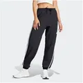 adidas Sportswear W 3S FT CF PT Reguläre Passform, mittelhoher Bund, weiches French Terry Material schwarz XS