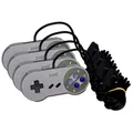 4 SNES Controller von Eaxus für Super Nintendo
