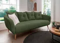 Home affaire 3-Sitzer Baggio modern und romantisches Design, bequem, Zierkissen inklusive