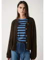 MORE&MORE Strickjacke superweiche, haarige Strickjacke