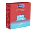 durex XXL-Kondome Gefühlsecht XXL Packung mit, 30 St., extra große und hauchzarte Markenkondome mit Easy-On™-Passform