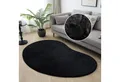 OTTO home Fellteppich Balu Bean, Kaninchenfell, U-förmig, Höhe: 20 mm, Kunstfell Teppich, Modern, weich, Wohnzimmer, Schlafzimmer