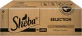 Sheba Selection in Sauce Katzenfutter Geflügelauswahl, 72 Beutel (72 x 85 g)