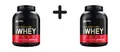 2 x Optimum Nutrition 100% Whey Gold Standard (5lbs) White (46,25 EUR/kg)