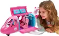 Barbie Flugzeug Dream Plane (ohne Barbie Puppe), bewegliche Räder & 15x Zubehör