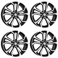 4 Dezent TA dark Felgen 7.0Jx17 5x114.3 für Toyota Auris C-HR Yaris