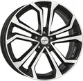 4x Alufelgen DEZENT TA dark Black polished 7x17 ET50 LK5 114 17 Zoll Felgen Alu